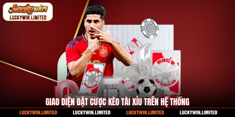 Giao diện đặt cược kèo tài xỉu trên hệ thống