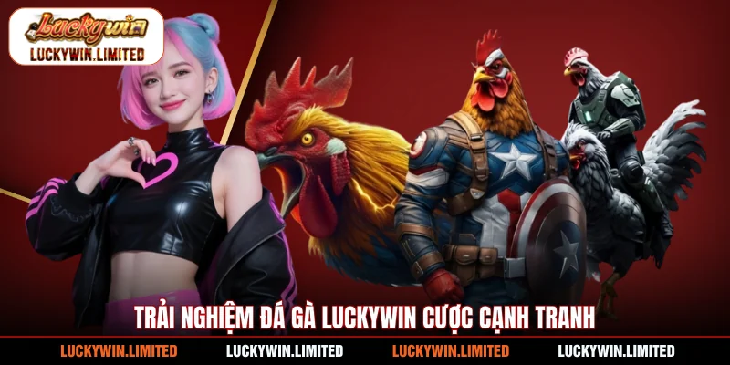 Trải nghiệm đá gà Luckywin cược cạnh tranh